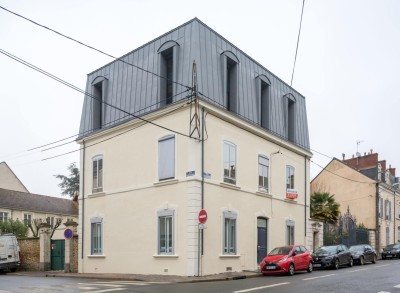Surélévation de maison de ville à Saint-Germain-du-Pert