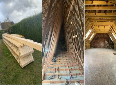 Présentation de la société Agrandir son espace de vie pour vos travaux d'aménagement de combles à Noron-la-Poterie (14)